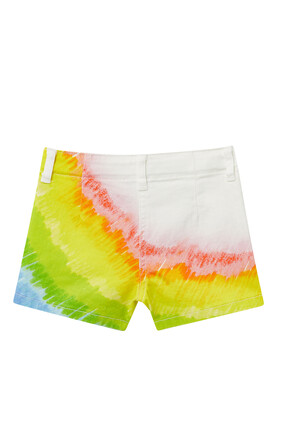 Rainbow Print Shorts